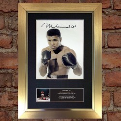 Muhammad Ali Pre-Printed Autograph