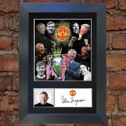 Alex Ferguson Pre-Printed Autograph (Man United)