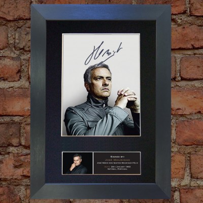 Jose Mourinho Pre-Printed autograph (Chelsea; Man United)