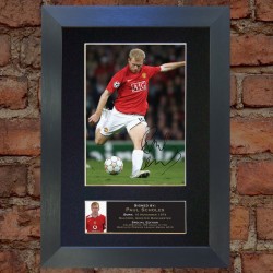 Paul Scholes Pre-Printed Autograph (Man United)