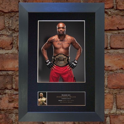 Anderson Silva Pre-Printed autograph (UFC)