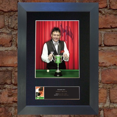 Jimmy White Pre-Printed autograph