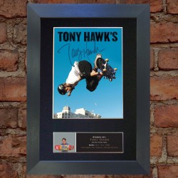 Tony Hawk Pre-Printed Autograph
