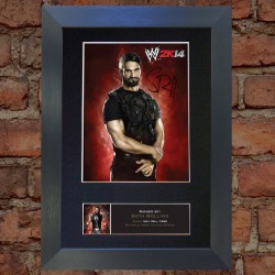 Seth Rollins Pre-Printed Autograph (WWE)