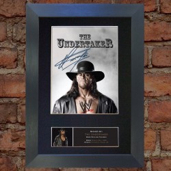 The Undertaker Pre-Printed Autograph (WWE)