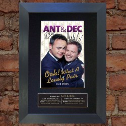 Ant and Dec Pre-Printed Autograph