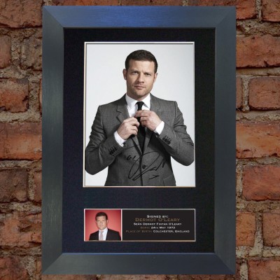 Dermot O'Leary Pre-Printed Autograph (The X Factor)