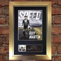 Guy Martin Pre-Printed Autograph (Speed)