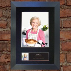 Mary Berry Pre-Printed Autograph (The Great British Bake Off)