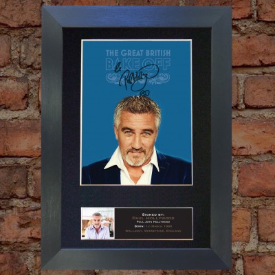 Paul Hollywood Pre-Printed Autograph (The Great British Bake Off)