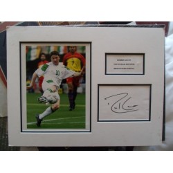 Robbie Keane autograph AFTAL 1 (Spurs; Ireland)