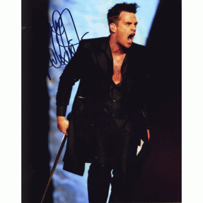 Robbie Williams autograph 1 (Take That)