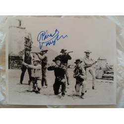 Robert Vaughn Magnificent Seven Autograph autograph
