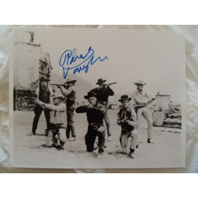 Robert Vaughn Magnificent Seven Autograph