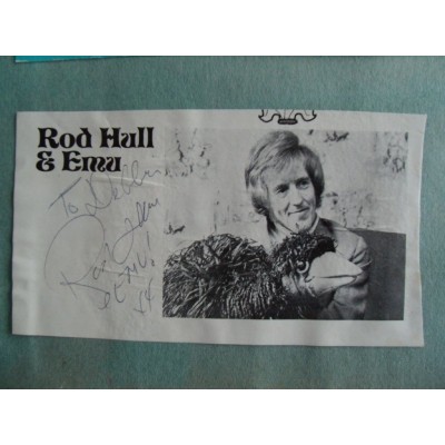 Rod Hull autograph