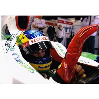 Rubens Barrichello autograph