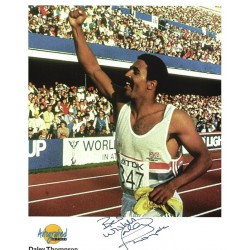 Daley Thompson autograph