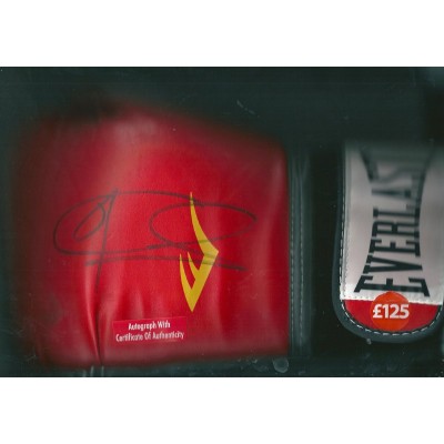 Joe Calzaghe Signed Boxing Glove