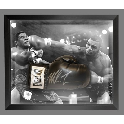 Mike Tyson Signed Boxing Glove