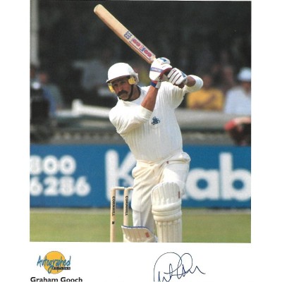Graham Gooch autograph AFTAL 3
