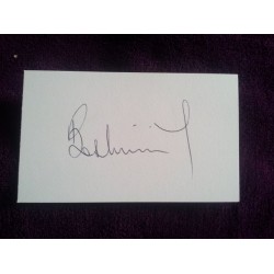 Bob Willis autograph