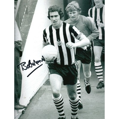 Bobby Moncur autograph (Newcastle United; Scotland)