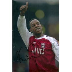 Ian Wright autograph AFTAL (Arsenal)