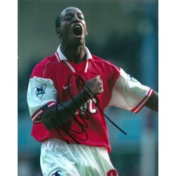 Ian Wright autograph AFTAL (England; Arsenal)