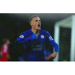 Jamie Vardy autograph 6 (Leicester City)