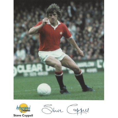 Steve Coppell autograph (Man Utd)