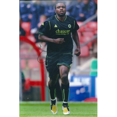 Sylvan Ebanks-Blake autograph AFTAL 5 (Wolves)