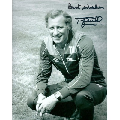 Terry Neill autograph AFTAL 2 (Arsenal)