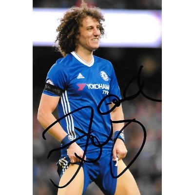 David Luiz autograph (Chelsea)