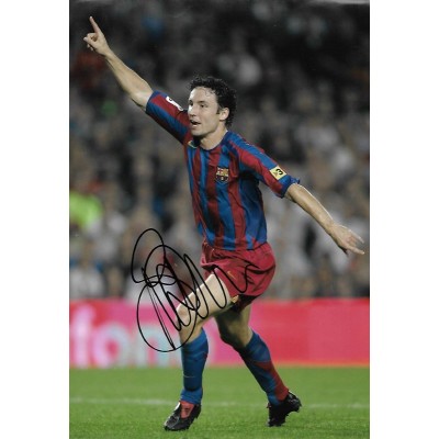 Mark van Bommel autograph AFTAL (Barcelona)