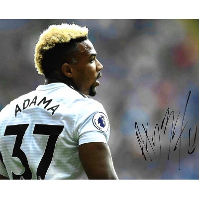 Adama Traore autograph AFTAL 1 (Wolves)