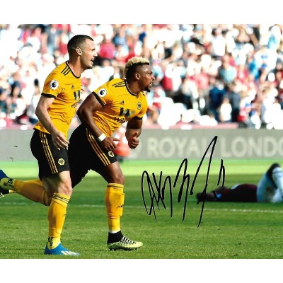 Adama Traore autograph AFTAL 2 (Wolves)