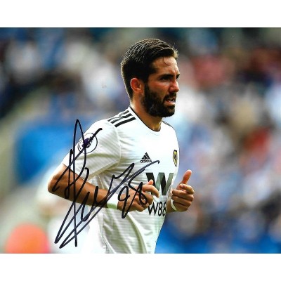 Joao Moutinho autograph AFTAL 2 (Wolves)