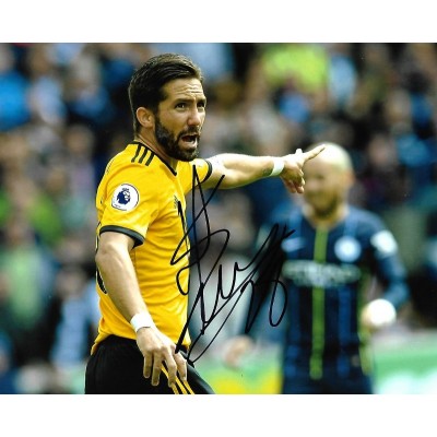 Joao Moutinho autograph AFTAL 3 (Wolves)
