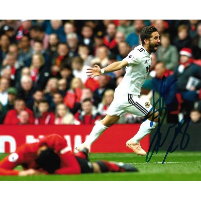 Joao Moutinho autograph AFTAL 4 (Wolves)