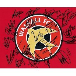 Walsall F.C. 2018/19 team autograph AFTAL 2
