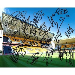 Wolverhampton Wanderers F.C. 2017 team autograph 2 (Wolves)