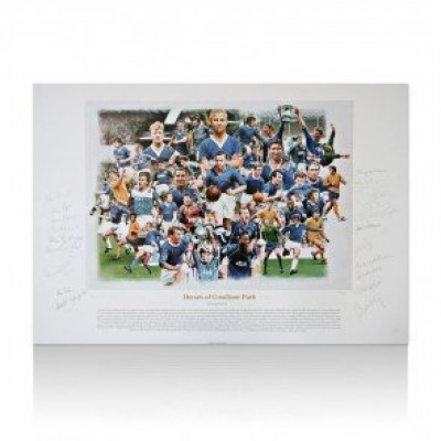 Everton F.C. Signed Montage (Heroes of Goodison Park)