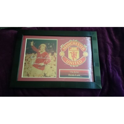 Denis Law autograph (Manchester United)