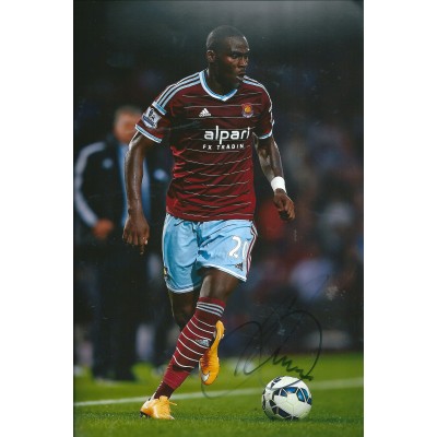 Guy Demel autograph AFTAL (West Ham)