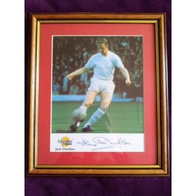 Jack Charlton autograph (Leeds; England)