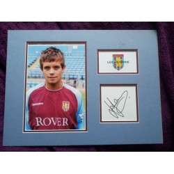 Lee Hendrie autograph (Aston Villa)