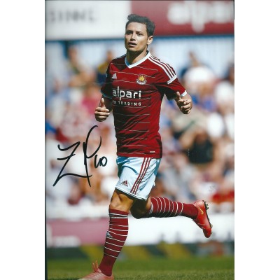 Mauro Zárate autograph (West Ham)