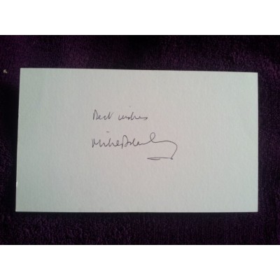 Mike Brearley autograph