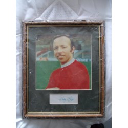 Nobby Stiles autograph (England; Manchester United)