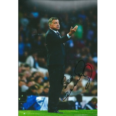 Sam Allardyce autograph (West Ham)